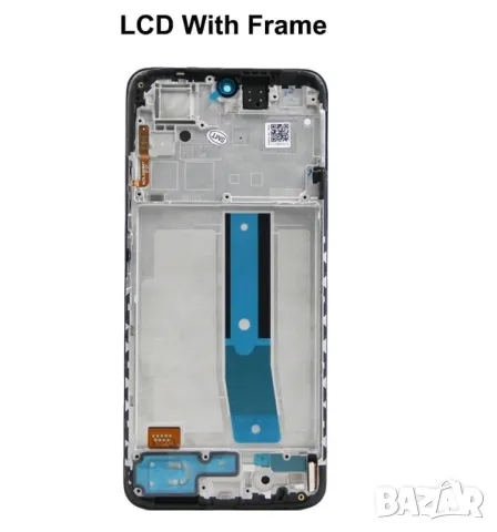 Дисплей за Xiaomi Redmi Note 11 4G, тъч скрийн, с рамка, екран, Note 11, 2201117TG, тъчскрийн, снимка 3 - Резервни части за телефони - 49813101