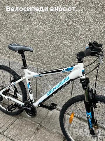 Алуминиев велосипед 26 цола 21 скорости палцови команди преден амортисьор много запазено , снимка 7 - Велосипеди - 48282007