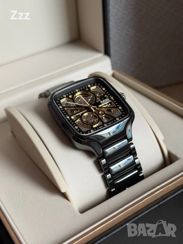 Rado True Square Automatic Open Heart 38mm, снимка 6 - Мъжки - 53580587