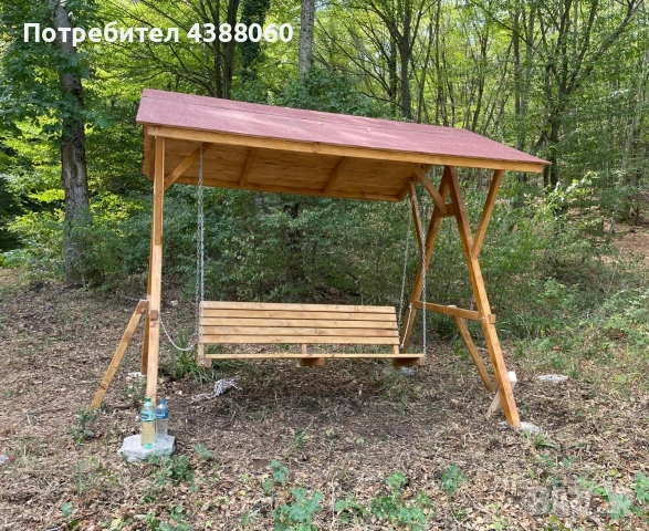 Градинска люлка, люлка на верандата, снимка 6 - Градински мебели, декорация  - 53262022