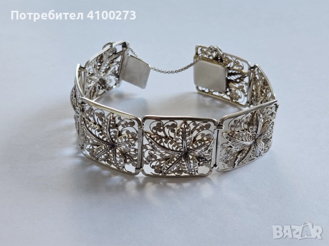 ФИЛИГРАННА ГРИВНА СРЕБРО 800