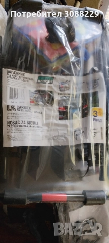 багажник за 2 или 3 велосипеда, метален сгъваем , снимка 5 - Части - 52085630