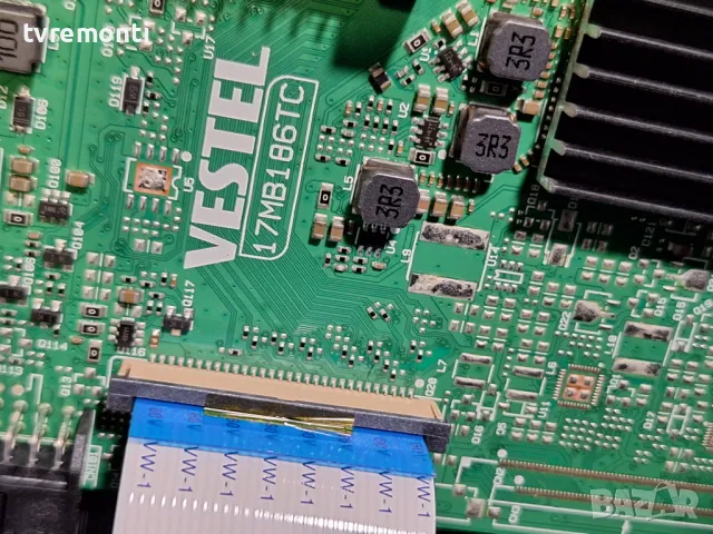 Main board 17MB186TC for, JVC LT-32VAH3200 for 32inc DISPLAY VES315WNGH-2D-N51, снимка 2 - Части и Платки - 47397673