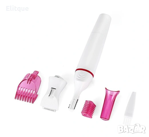 💖 Дамски тример Sweet 5+1 TV475-C (реплика на Veet 5+1), снимка 6 - Други - 53265215