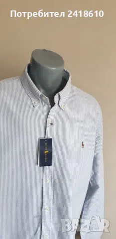 POLO Ralph Lauren Slim Fit Cotton Mens Size 2XL НОВО! ОРИГИНАЛ! Мъжка Риза!, снимка 4 - Ризи - 47709405