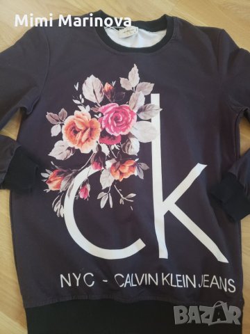 Памучна Блузка Calvin Klein , снимка 5 - Блузи с дълъг ръкав и пуловери - 35965748