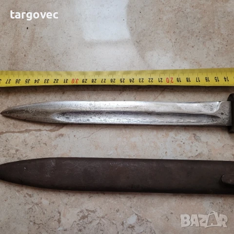 нож щик немски Маузер, снимка 2 - Антикварни и старинни предмети - 50566035