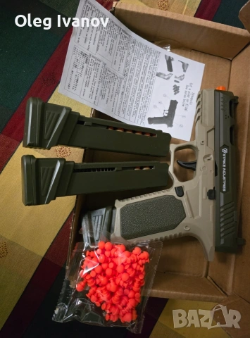 пистолет пластмасова играчка, снимка 2 - Други игри - 53804561