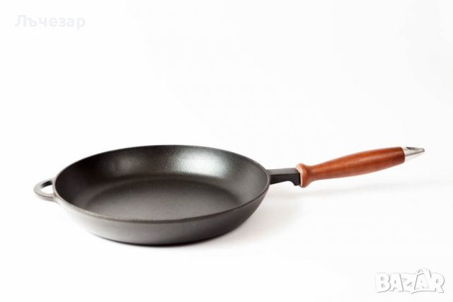 Чугунен тиган обикновен, от 20см до 28см, снимка 10 - Съдове за готвене - 10328282