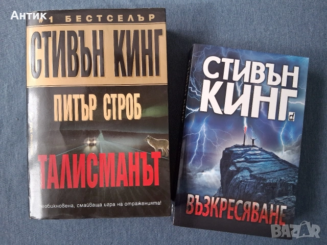Книги на Стивън Кинг Питър Строб Талисманът / Възкресяване, снимка 3 - Колекции - 53580482