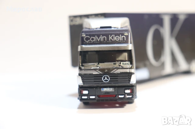 HERPA 1:87 H0 MERCEDES ТИР КАМИОН ИГРАЧКА КОЛИЧКА МОДЕЛ, снимка 5 - Колекции - 50765489