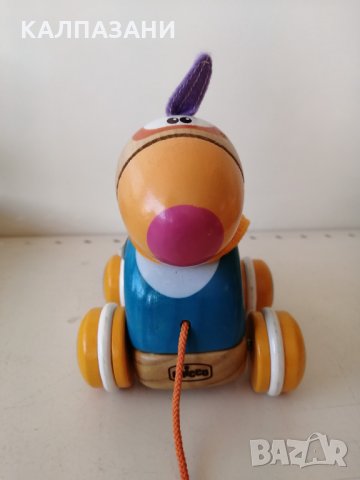CHICCO ДЪРВЕНА ИГРАЧКА 1412, снимка 3 - Коли, камиони, мотори, писти - 35836131