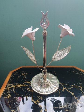 посребрена метална декорация