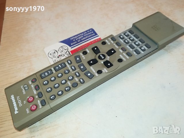 PANASONIC DVD/TV REMOTE CONTROL-ВНОС SWISS 2302241601, снимка 6 - Дистанционни - 44434599