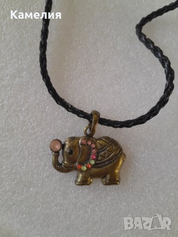 Верижка със слон , снимка 1