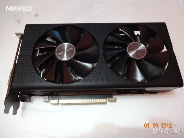  Sapphire Radeon RX 580 4gb ddr5, снимка 2 - Видеокарти - 55847563