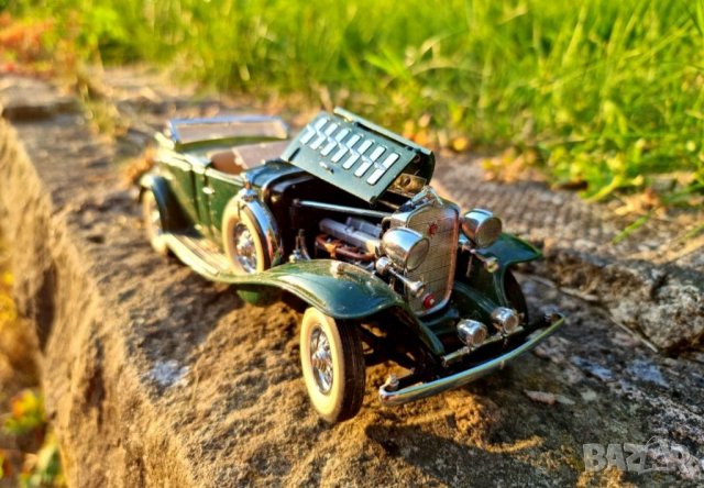 Ретро Метална Количка Cadillac V16 Модел (1930-1940г), снимка 5 - Декорация за дома - 39944857