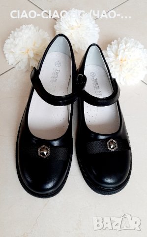 Официални обувки, Балеринки, Пантофки за момиче, снимка 5 - Детски обувки - 40668402