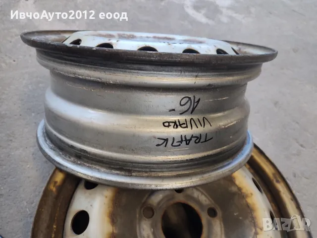 Метални джанти 16 renault traffic opel vivaro nissan kabstar, снимка 3 - Гуми и джанти - 48704871