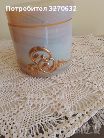 Комплект цветно стъкло от три части, снимка 2 - Други - 41446854