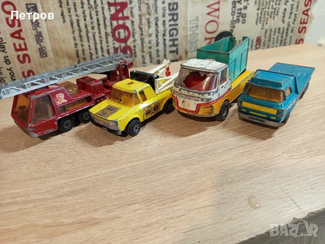 Стари метални камиончета"Matchbox"Corgi', снимка 11 - Колекции - 49422052