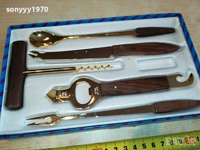 GOLD PLATED-ВНОС GERMANY 3003221229, снимка 4 - Антикварни и старинни предмети - 36281424