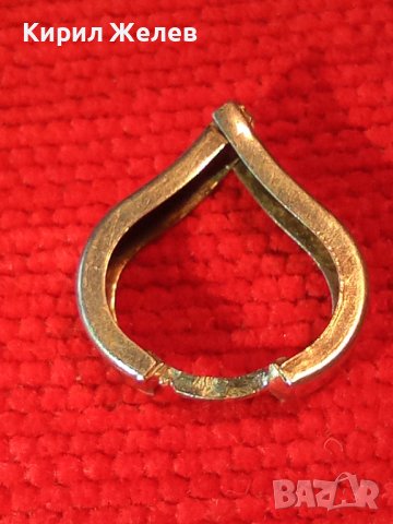 СЪРЦЕВИДНА РОМАНТИЧНА СРЕБЪРНА АРТ ОБЕЦА СРЕБРО 925 РЪЧНА БИЖУТЕРСКА ИЗРАБОТКА 38237, снимка 2 - Обеци - 40939729