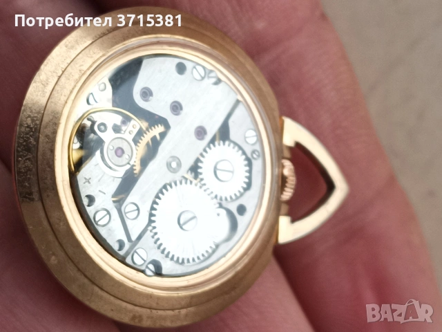 Позлатен часовник Ankre 15 rubis, снимка 7 - Дамски - 53210120