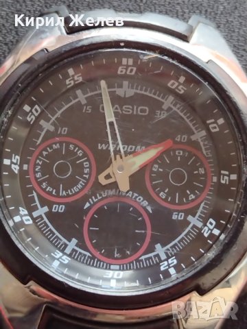 Марков мъжки часовник CASIO WORLD TIME много красив дизайн 38059, снимка 2 - Мъжки - 40754198