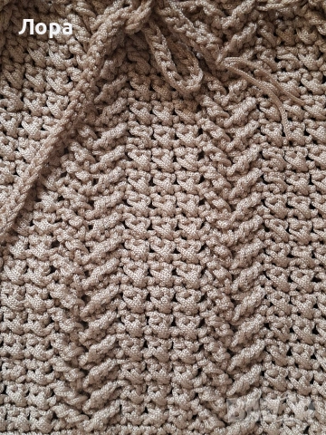 Дамска плетена чанта , снимка 6 - Чанти - 53590267