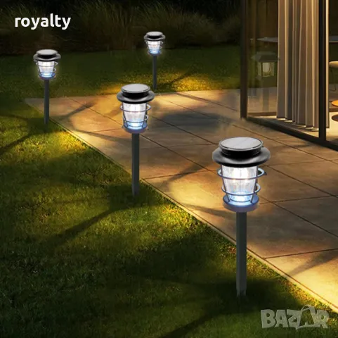 Соларна сензорна лампа с LED осветление Hop-8818F