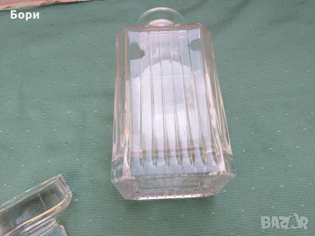 Бутилка за алкохол бяло прозрачно стъкло, снимка 7 - Чаши - 34688957