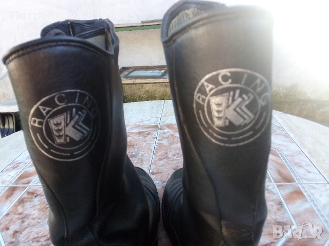 Мотоциклетни ботуши два чифта GERICKE и RACING 42 размер, снимка 8 - Аксесоари и консумативи - 52661735