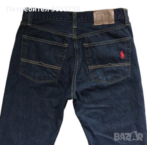 Polo Ralph Lauren мъжки памучни дънки с бродирано лого, снимка 3 - Дънки - 41718176