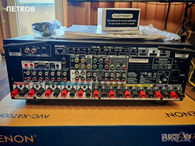 DENON AVC-X4700H, снимка 4 - Ресийвъри, усилватели, смесителни пултове - 53169611