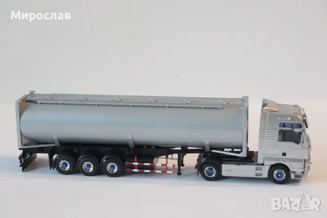 AMW 1:87 H0 MAN TGA СИЛОЗ ЦИСТЕРНА КАМИОН TIR МОДЕЛ ВЛЕКАЧ, снимка 7 - Колекции - 50029101