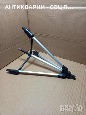 Стара Алуминиева Тринога Стойка За Статив Пазарен Нивелир. Номер 586., снимка 2 - Антикварни и старинни предмети - 53206129