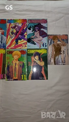 Продавам лот манга Chainsaw Man – volume от 1-13, снимка 5 - Чуждоезична литература - 56301066