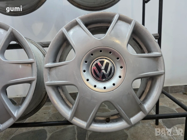 4бр 16ски джанти за VW 5х100мм A161198, снимка 2 - Гуми и джанти - 53083870