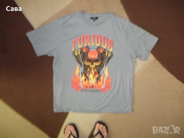 Тениски TEK GEAR,DENI&MELI,SMOG  мъжки,ХЛ-2ХЛ, снимка 9 - Тениски - 46983257