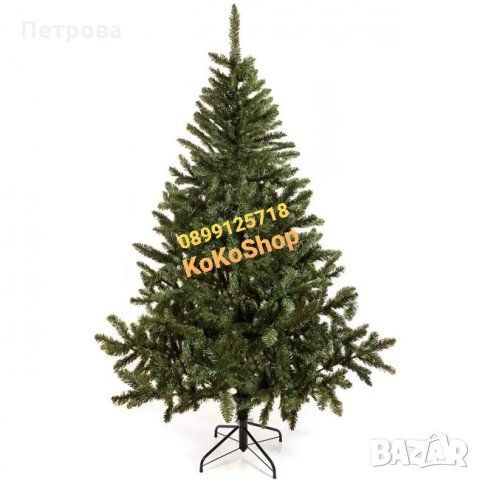 Елха/Изкуствена елха/Коледна елха//Изкуствена коледна елха-180 см, снимка 2 - Декорация за дома - 34745065
