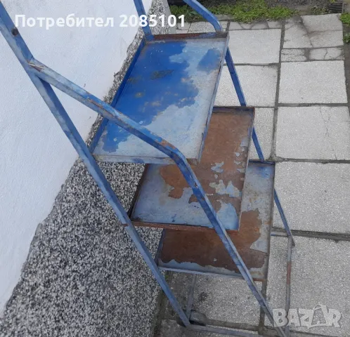 Метален стелаж, снимка 5 - Други стоки за дома - 48834101