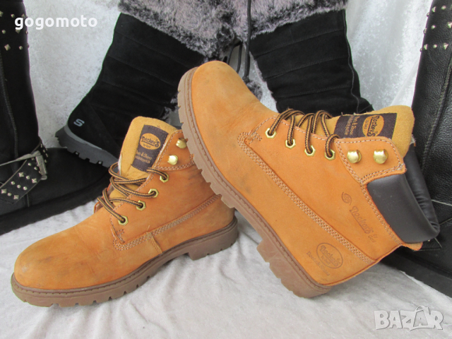 Унисекс боти,обувки, чепици DOCKERS® Boots Leder N- 39 - 40 / 100% естествена кожа, снимка 3 - Дамски боти - 36159587
