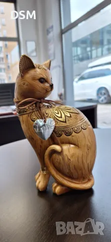 Нова Статуетка Котка Декорация Коте 25см, снимка 8 - Статуетки - 49496038