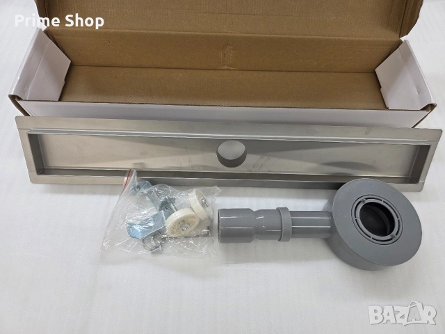 60 см линеен подов сифон SaniteModar с 360° ротация. БЕЗ РЕШЕТКА!, снимка 9 - ВИК - 53748333