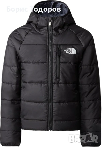 Зимно яке детско пухено The North Face черно момчета и момичета, снимка 5 - Детски якета и елеци - 53590513