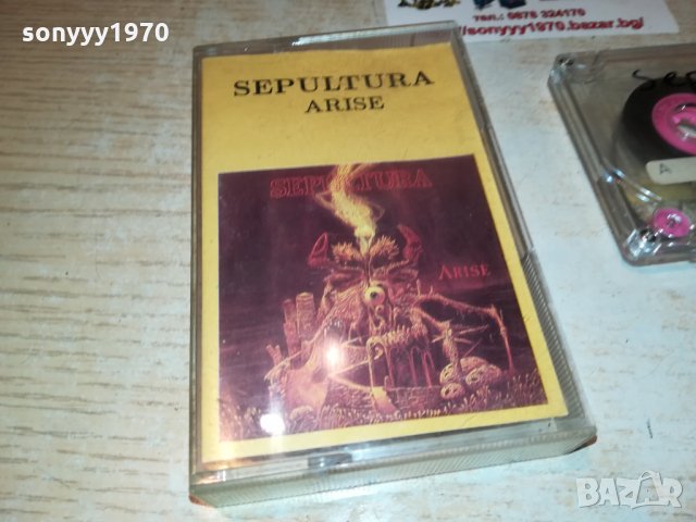 SEPULTURA-АУДИОКАСЕТА 1710211822