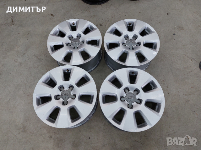 4 бр.джанти за ауди 16-ки :5х112:ц.о 66.5 стават за ауди  A6 ,A4,A3 7.5J 