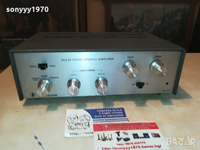 monacor stereo amplifier-germany 1608211228, снимка 3 - Ресийвъри, усилватели, смесителни пултове - 33829043