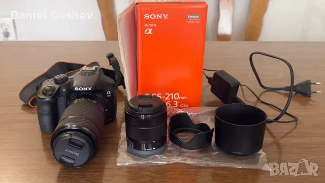 Sony A3000 + Alfa Sel 55-210, снимка 2 - Фотоапарати - 55714980